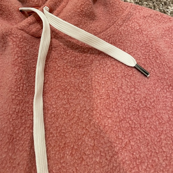 Feat Rust Colored Blanket Blend Hoodie & Shorts Set Size XL - Picture 12 of 14